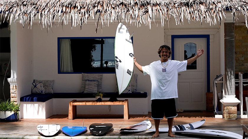 What he rode: Taj Burrow and the winning stick from the